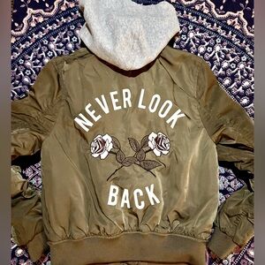 H&M Hooded Bomber Jacket